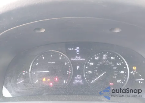 2013 Lexus Ls 460 z USA, uszkodzony, nr VIN JTHCL5EF5D5015762